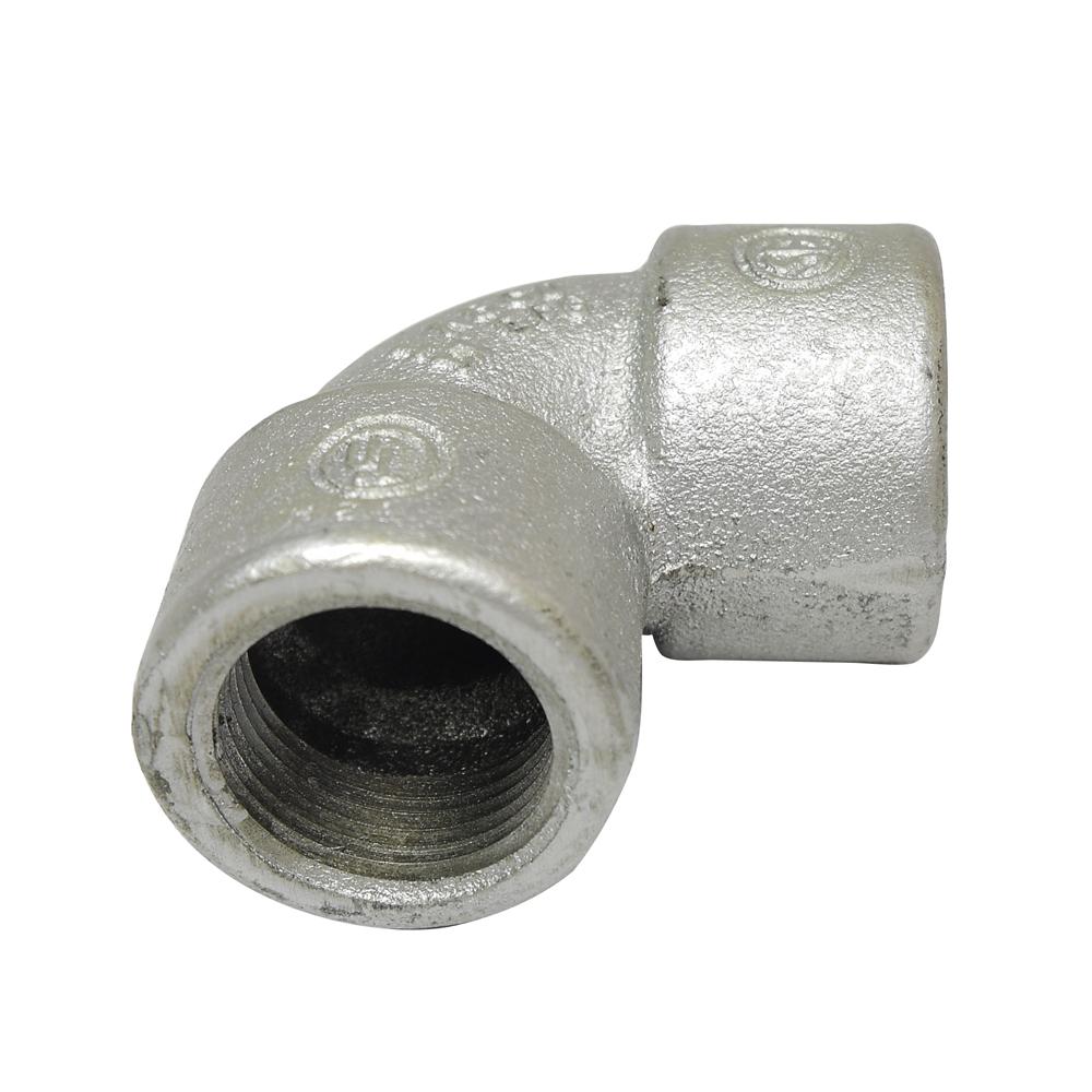 Codo 90° hembra/hembra 3/4", fierro, CL1.DIV1 UL