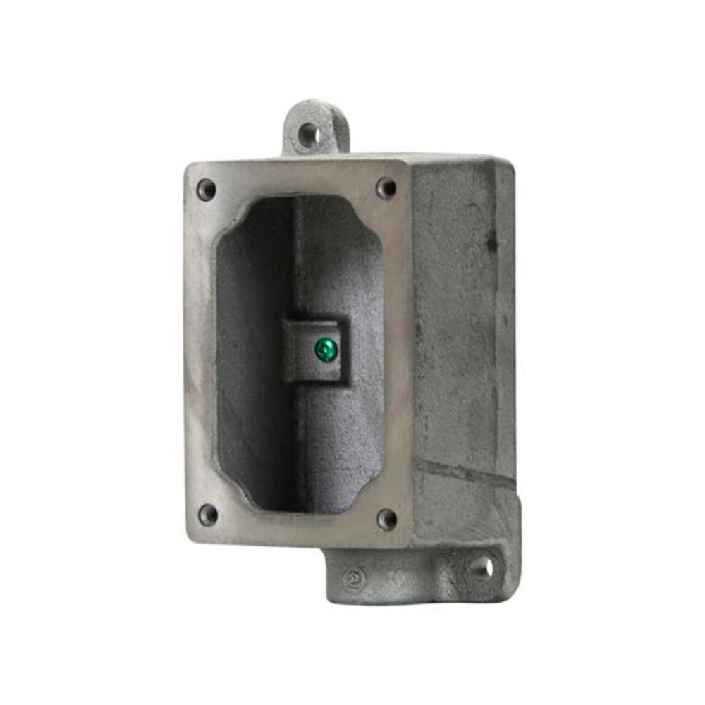 Caja rectangular para interruptor pulsador y tomacorriente 1 salida 3/4" Clase 1 División 1 UL