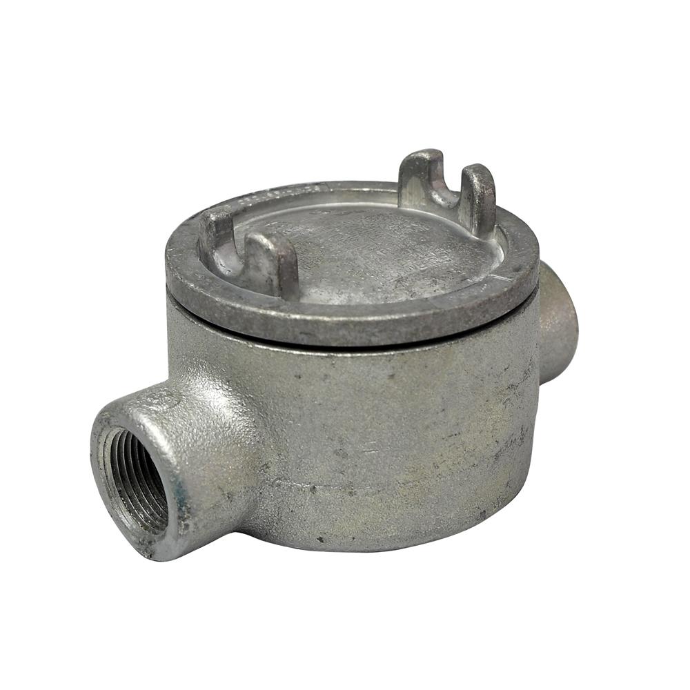 Caja de derivación redonda c/tapa rosca C 1/2", CL1.DIV1 UL