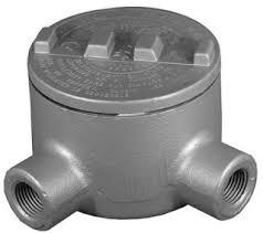CAJA DE PASO CIRCULAR TIPO L A PRUEBA DE EXPLOSIÓN SERIE GR 2" NPT GRL200 APPLETON