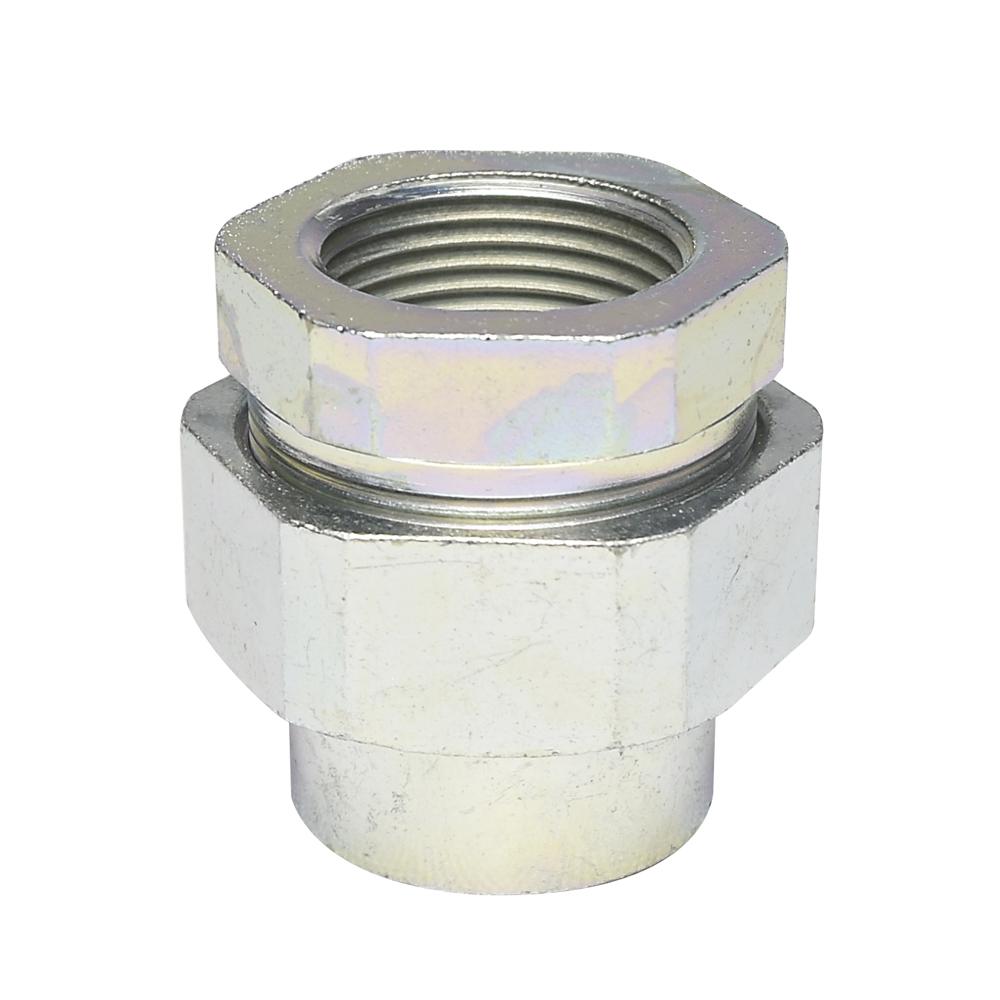 Unión doble hembra/hembra fierro electrogalvanizado 1 1/2", CL1.DIV1 UL