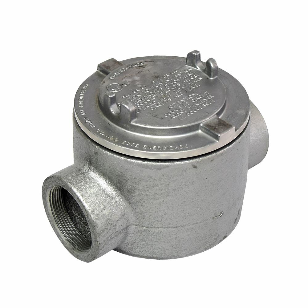 Caja de derivación redonda c/tapa rosca C 2", CL1.DIV1 UL