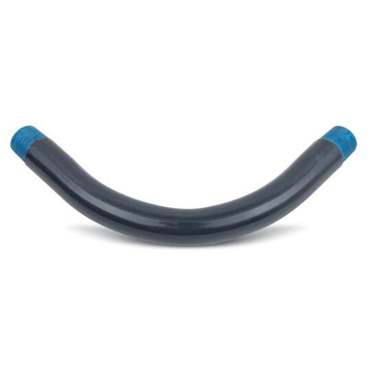 CURVA CONDUIT RGS A 90° DE ACERO 1/2" NPT REVESTIDA EN PVC 40 MIL OCAL-BLUE