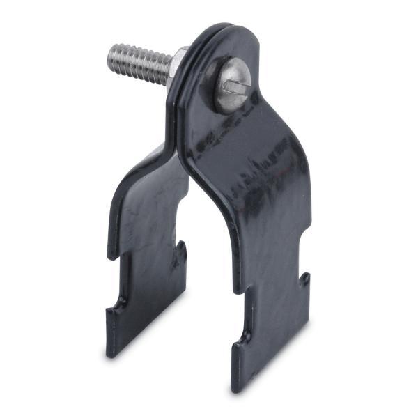 ABRAZADERA TIPO STRUT DE ACERO 1/2" REVESTIDA EN PVC OCAL-BLUE