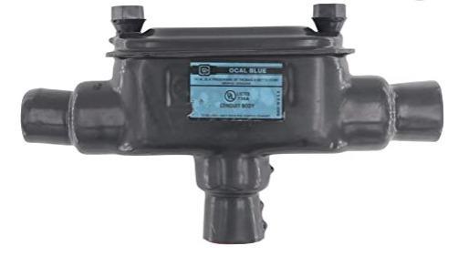CAJA CONDULET FORM 7 TIPO TB 3/4" NPT REVESTIDA EN PVC OCAL-BLUE