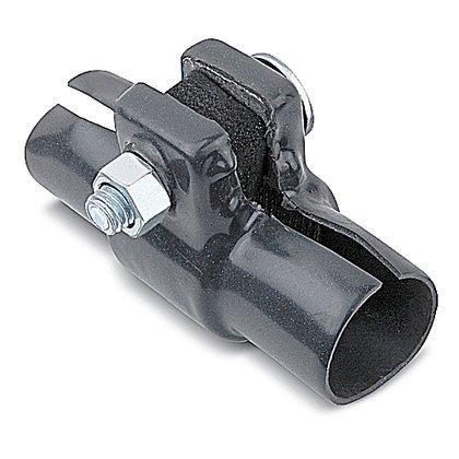 ABRAZADERA DE 1 OREJA DE HIERRO 1-1/4" REVESTIDA EN PVC OCAL-BLUE