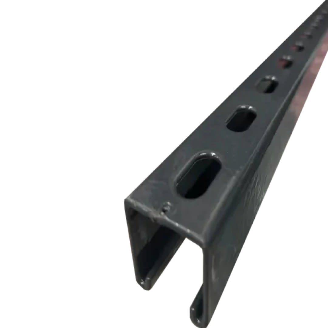 CANAL STRUT PERFIL ALTO RANURADO ACERO 1-5/8" X 1-5/8" X 10 FT REVESTIDO EN PVC PROCOAT