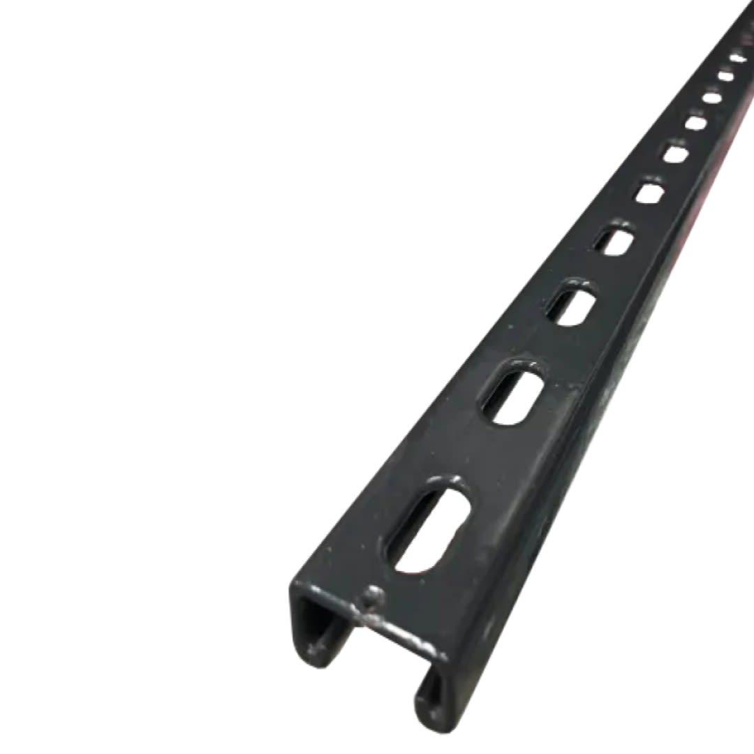 CANAL STRUT PERFIL BAJO RANURADO ACERO 1-5/8" X 13/16" X 10 FT REVESTIDO EN PVC PROCOAT