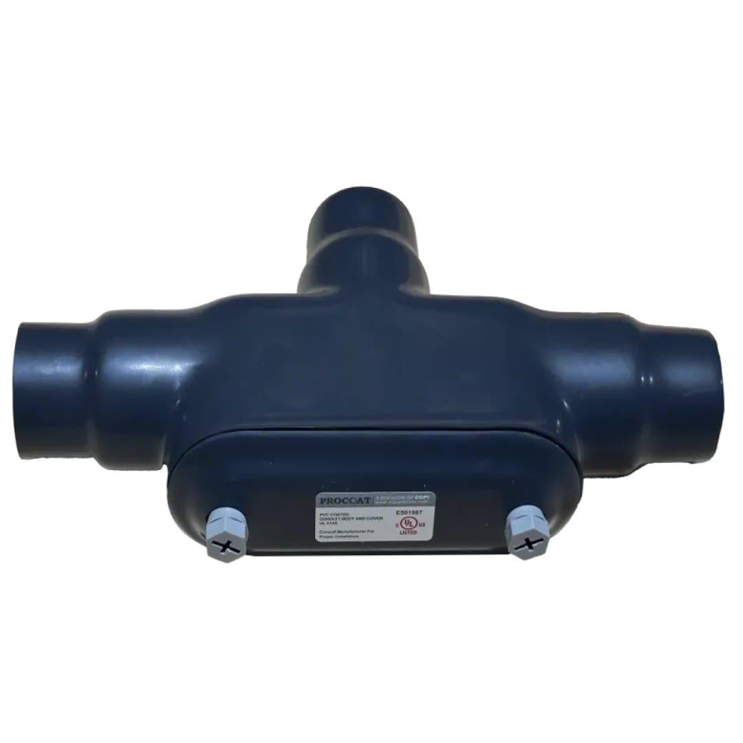 CAJA CONDULET FORM 7 TIPO TB 3/4" NPT REVESTIDA EN PVC, CERTIFICACIÓN ETL PROCOAT
